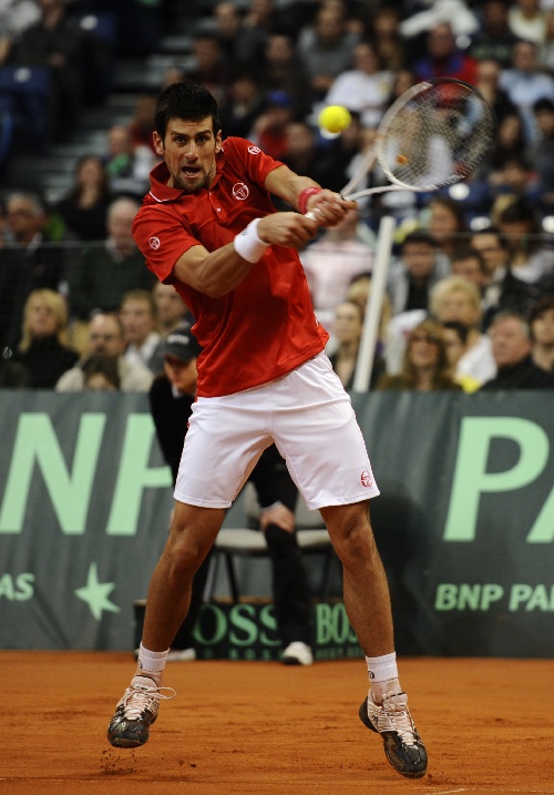 塞尔维亚队取得胜利，晋级机会大增